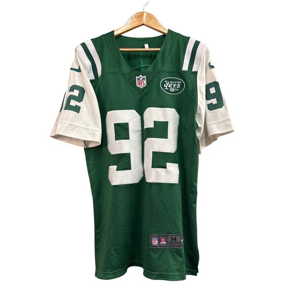 Nike Other - Leonard Williams New York Jets NFL Jersey Size M Green & White